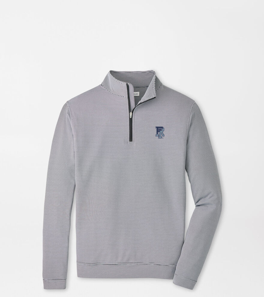 Rhode Island Perth Sugar Stripe Performance Quarter-Zip image number 1