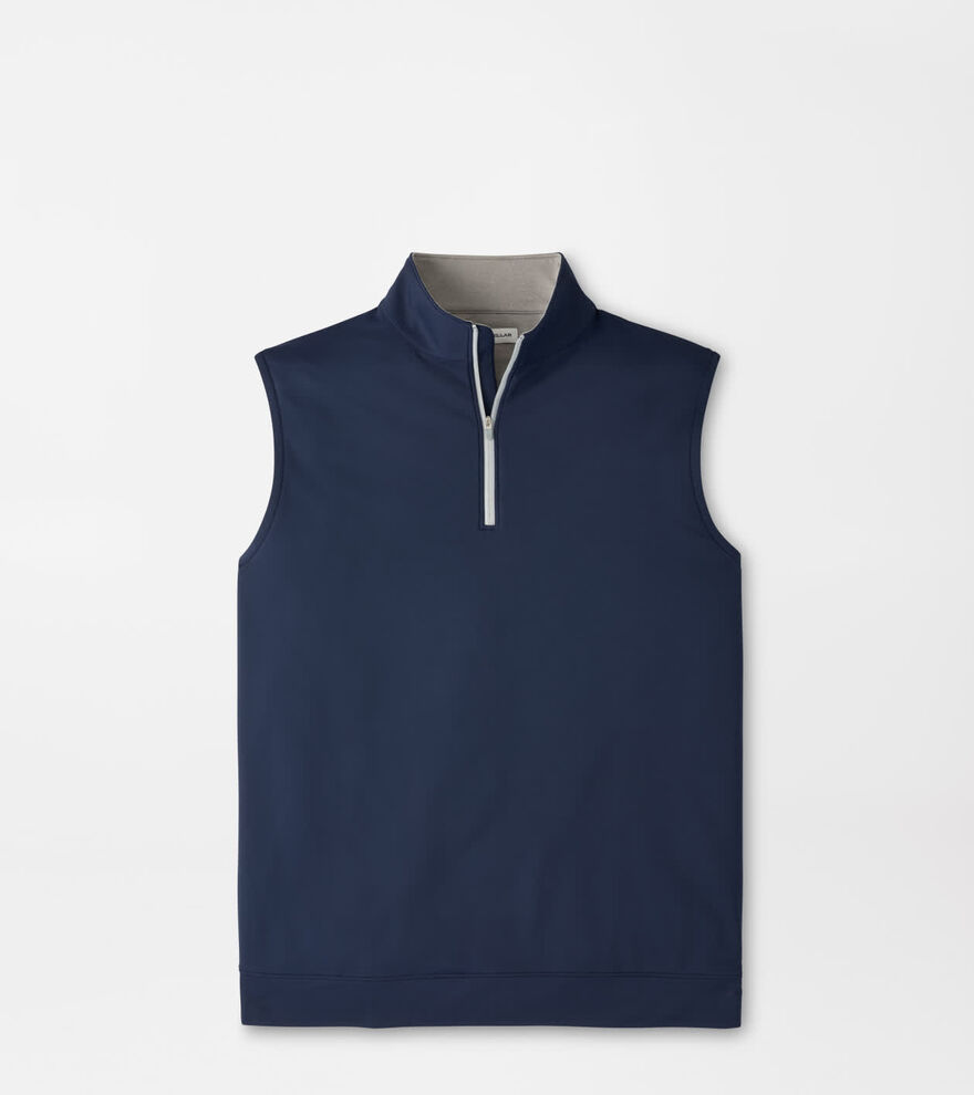 Galway Stretch Loop Terry Quarter-Zip Vest image number 1