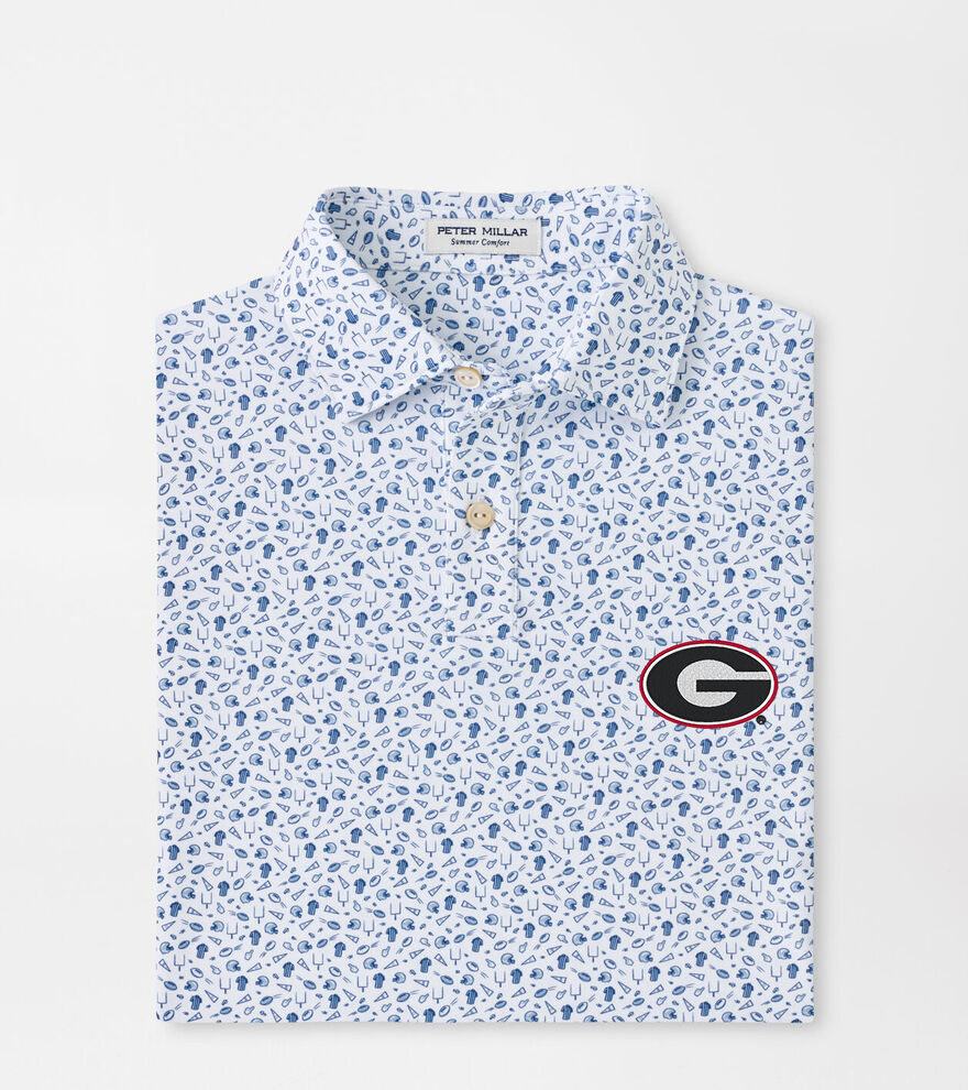 Georgia Kick Off Youth Performance Jersey Polo image number 1