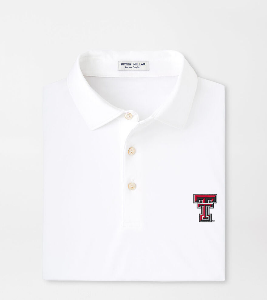 Texas Tech Solid Performance Jersey Polo