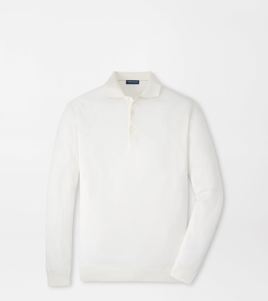 Mariner Sea Island Cotton Sweater Polo image number 1