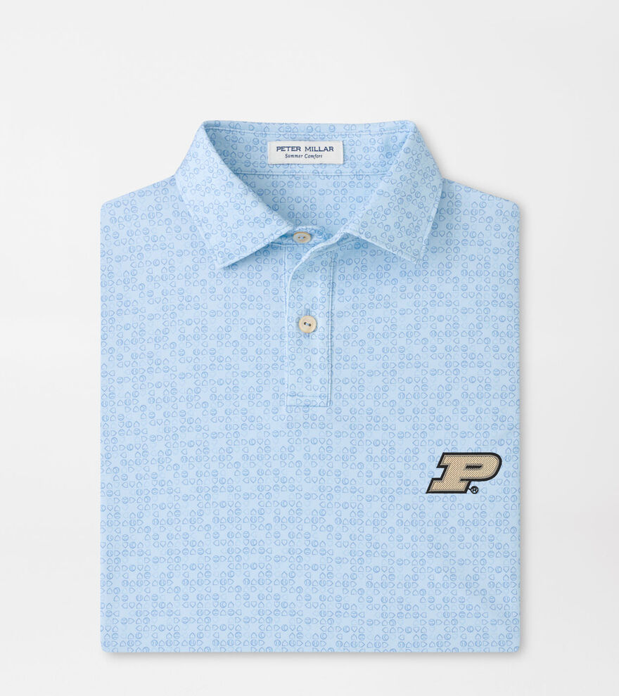 Purdue Bases Loaded Youth Performance Jersey Polo image number 1
