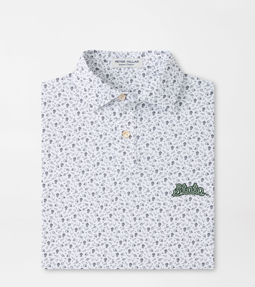 Michigan Vault Kick Off Youth Performance Jersey Polo image number 1