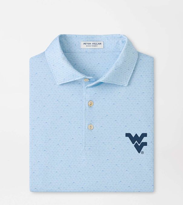 West Virginia On The Ball Performance Jersey Polo