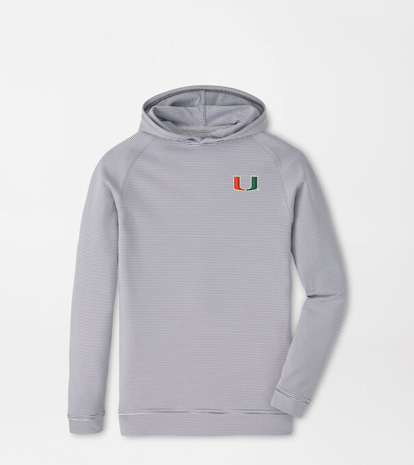 Miami Pine Youth Sugar Stripe Performance Hoodie