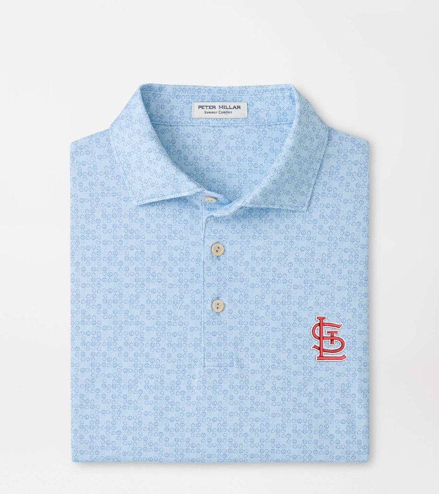 St. Louis Cardinals Bases Loaded Performance Jersey Polo image number 1
