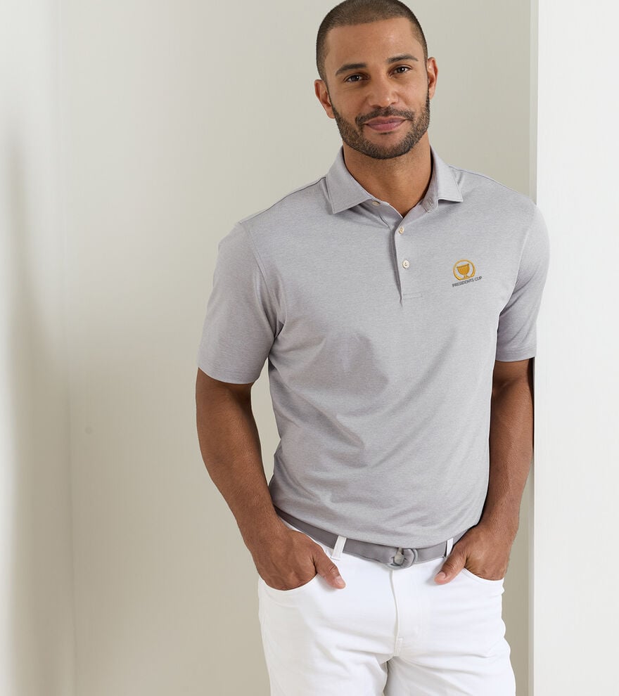 16th Presidents Cup Solid Performance Jersey Polo image number 1