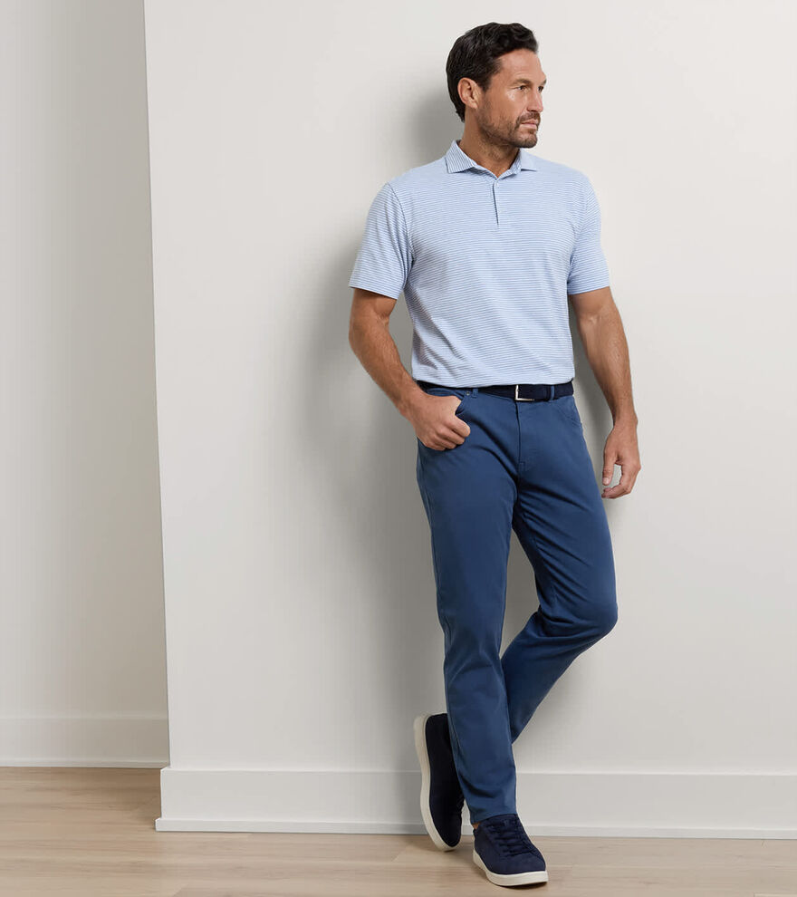 Signature Sateen Five-Pocket Pant image number 2