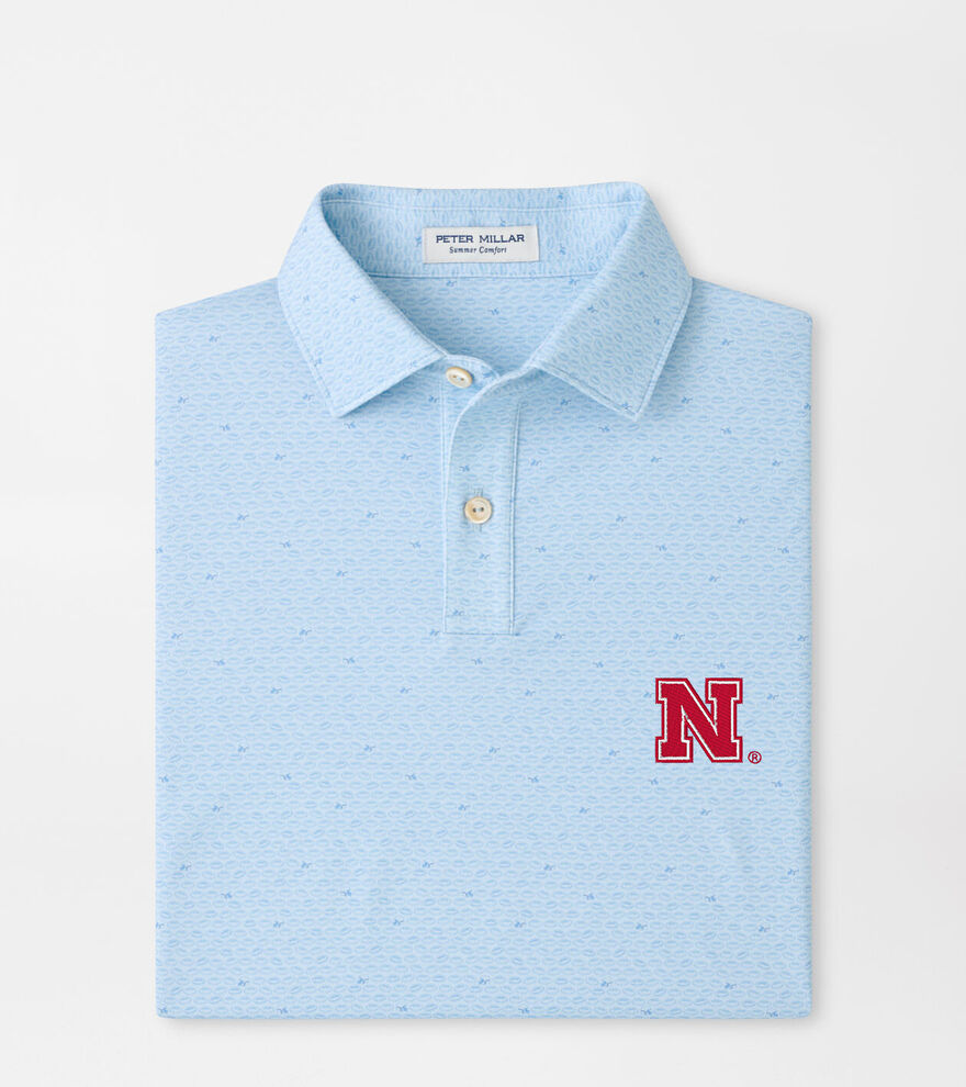 Nebraska On The Ball Youth Performance Jersey Polo image number 1