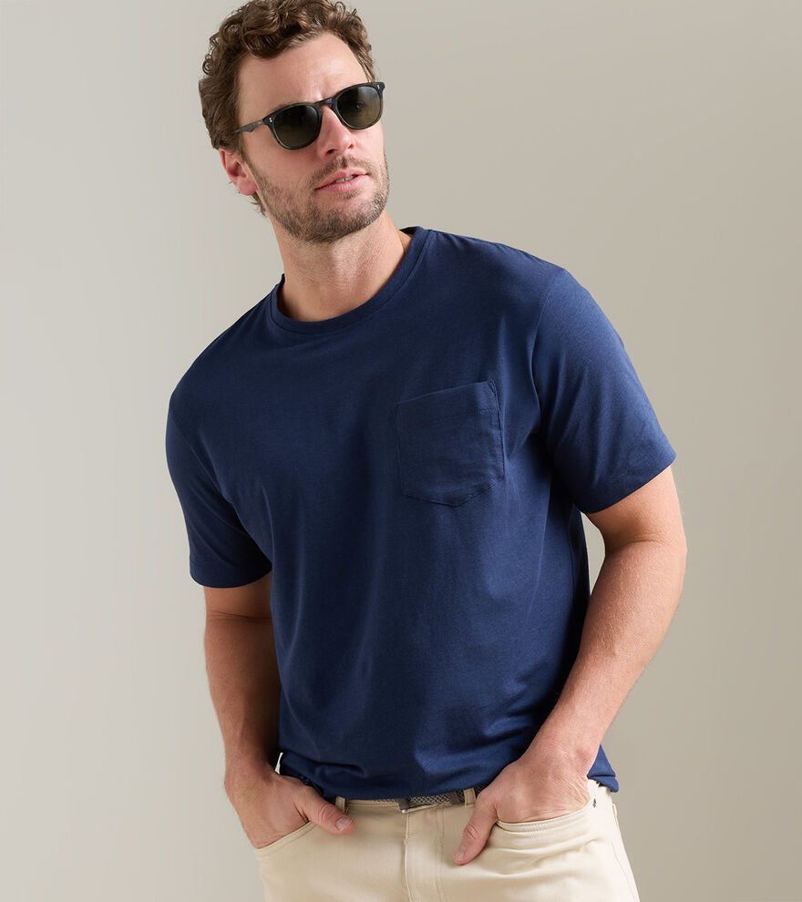 Crown Comfort Short-Sleeve Pocket Tee - Alternate Image 1