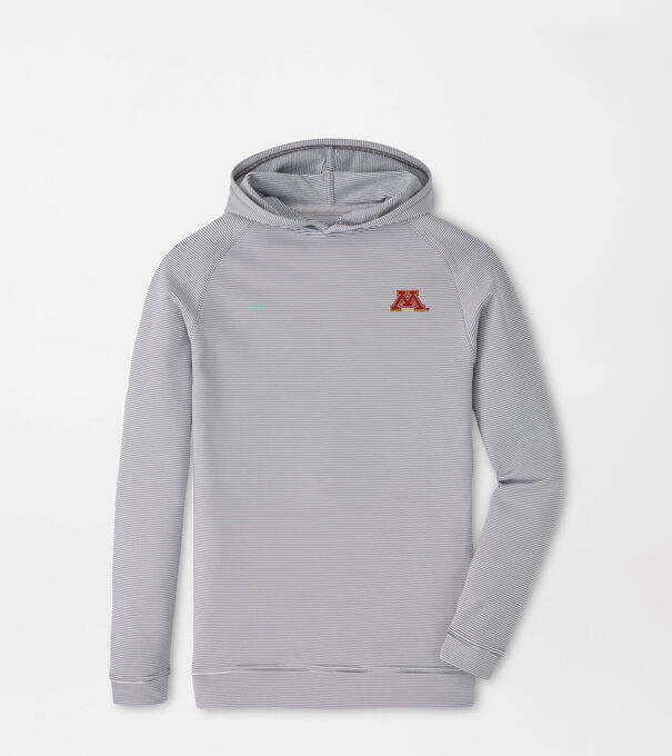 Minnesota Pine Youth Sugar Stripe Performance Hoodie