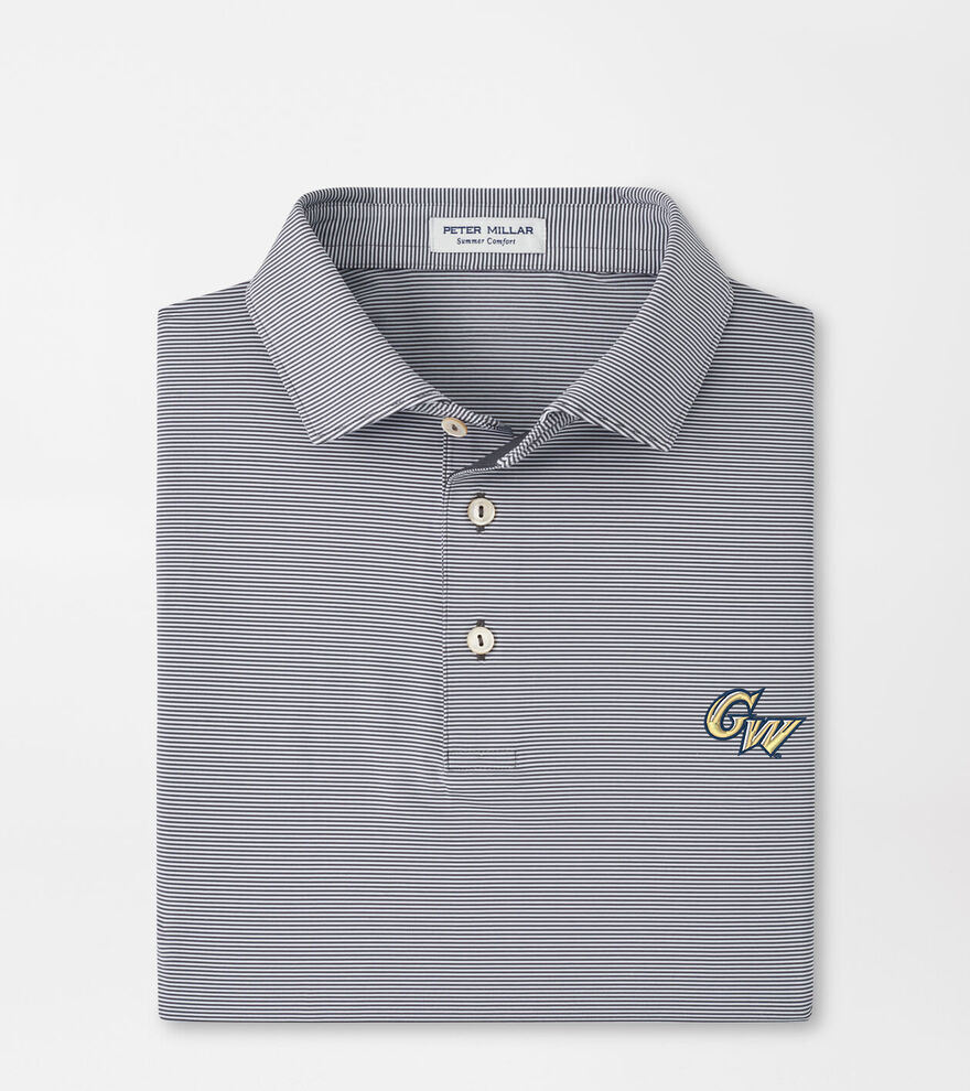 George Washington University Jubilee Performance Jersey Polo image number 1