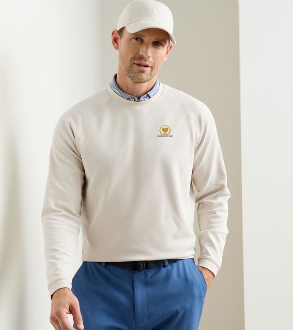 16th Presidents Cup Cradle Piqu&eacute; Performance Crewneck - Alternate Image 1