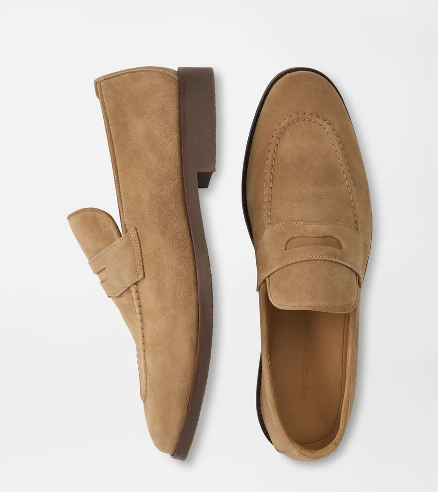 Madison Suede Penny Loafer
