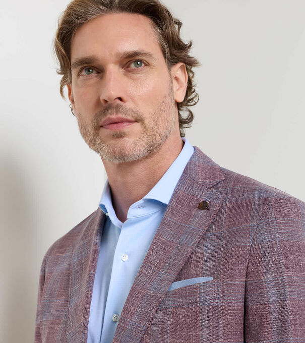 Chambray Pocket Square - Alternate Image 1