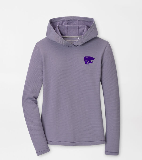 Kansas State Women's Pine Sugar Stripe Performance Hoodie