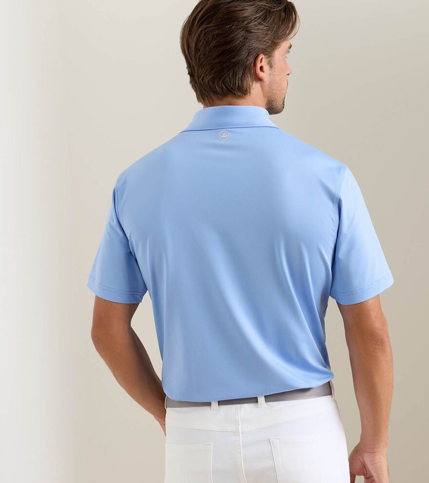 Solid Performance Jersey Polo image number 3