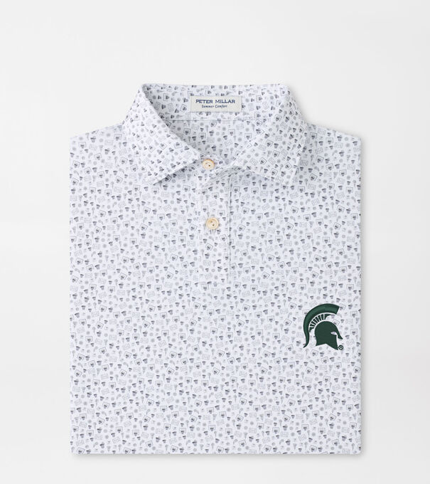 Michigan State Spartans Buzzer Beater Youth Performance Jersey Polo