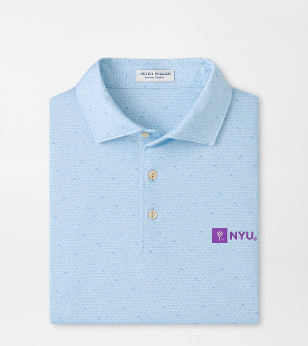 New York University On The Ball Performance Jersey Polo