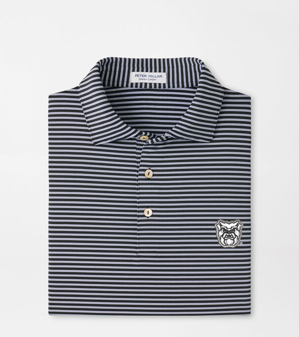 Butler Tiebreaker Performance Jersey Stripe Polo