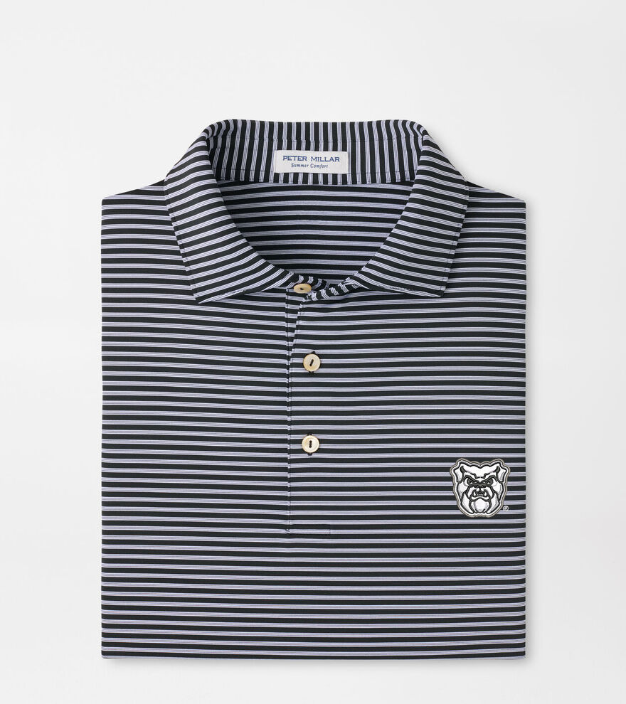 Butler Tiebreaker Performance Jersey Stripe Polo image number 1