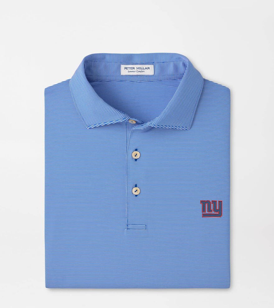 New York Giants Jubilee Stripe Performance Polo image number 1