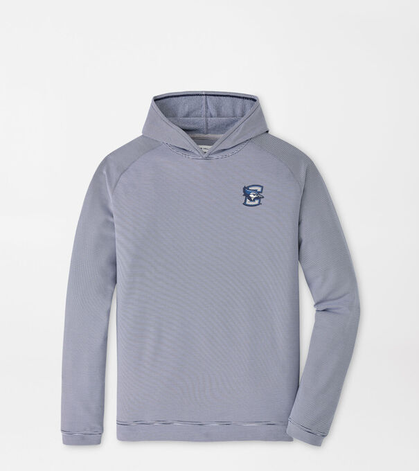 Creighton Pine Sugar Stripe Performance Hoodie