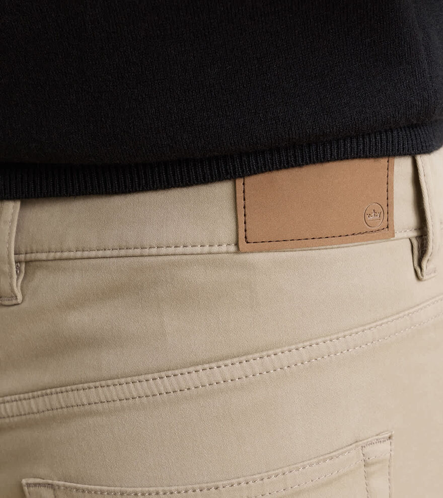 Signature Sateen Five-Pocket Pant image number 4