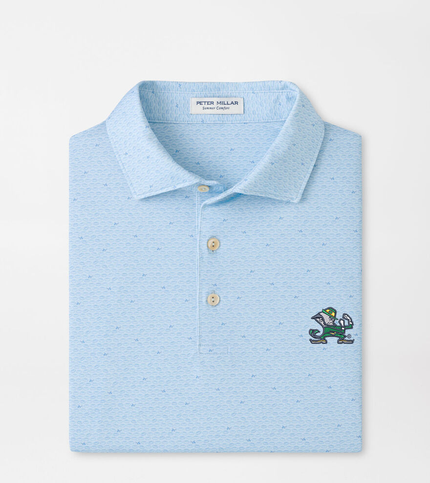 Notre Dame Fighting Irish On The Ball Performance Jersey Polo