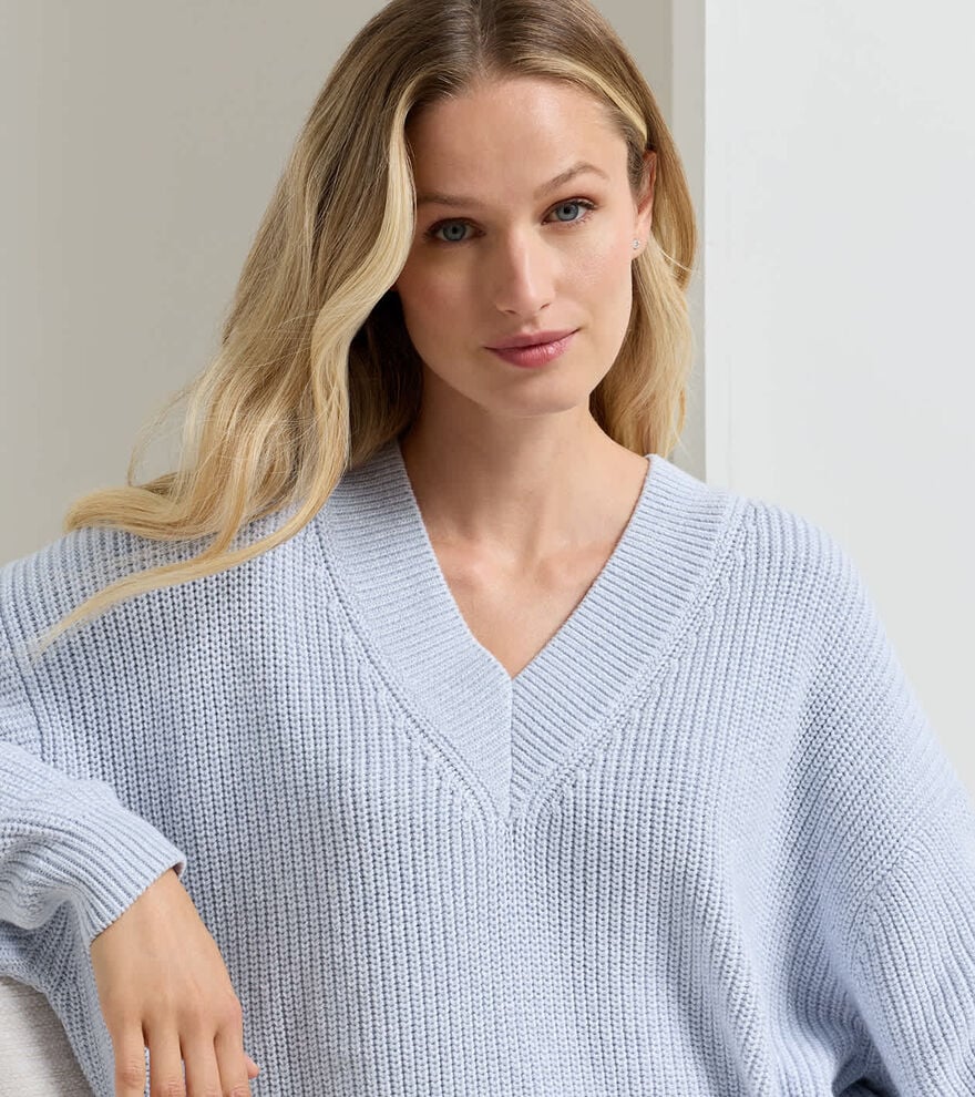 Nicolette V-Neck Sweater - Alternate Image 4