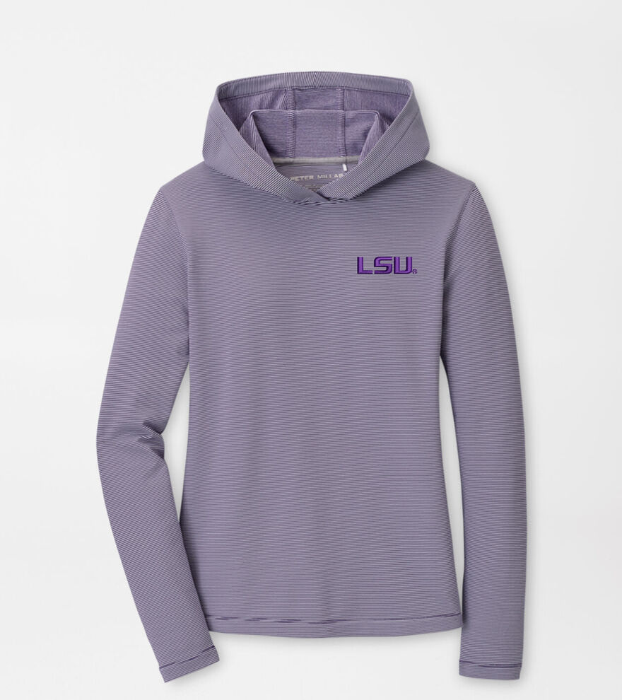 LSU Women's Pine Sugar Stripe Performance Hoodie image number 1