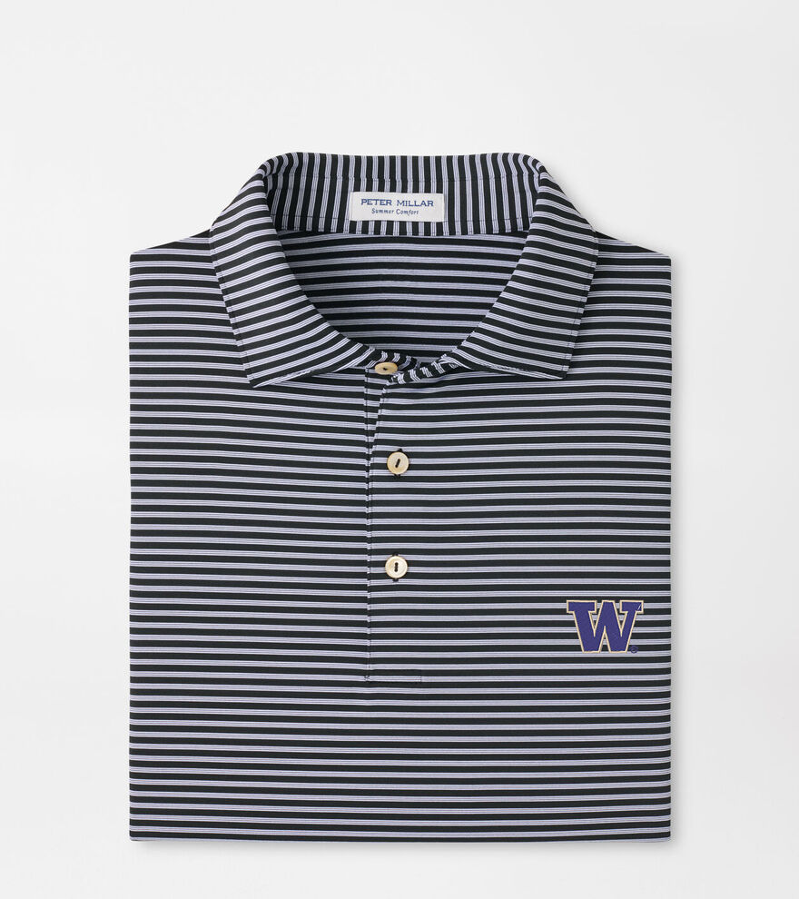 Washington Tiebreaker Performance Jersey Stripe Polo image number 1