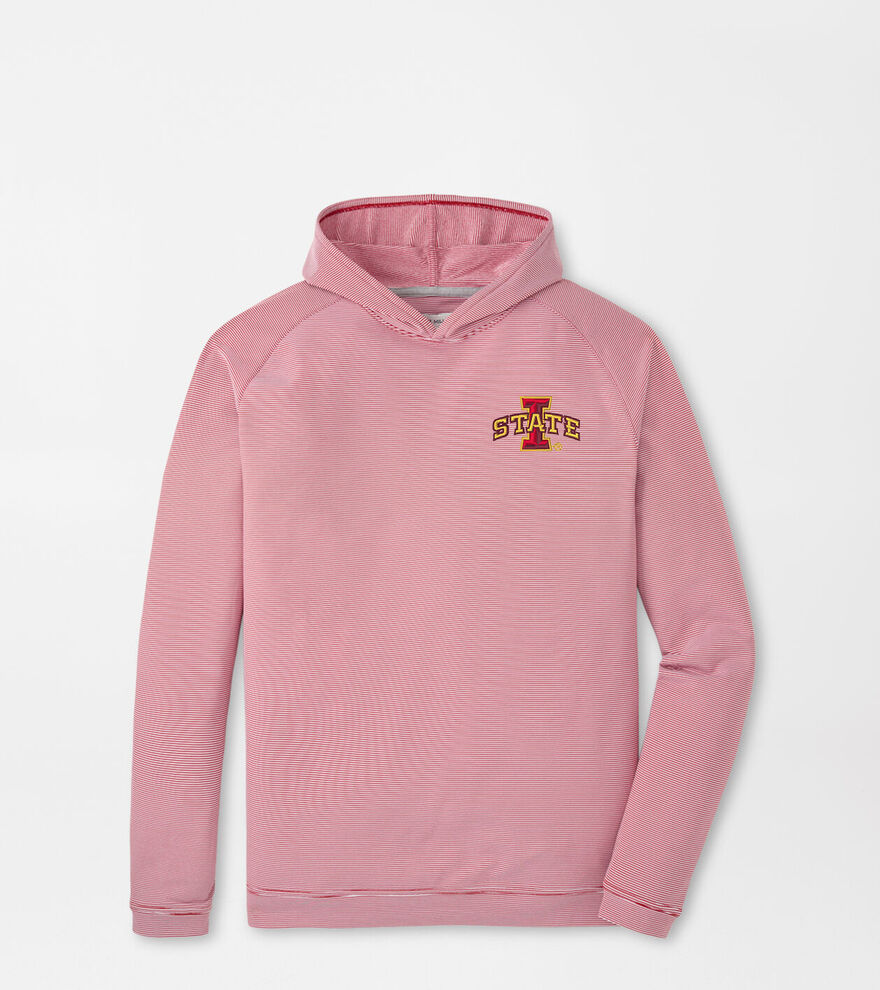 Iowa State Pine Sugar Stripe Performance Hoodie image number 1