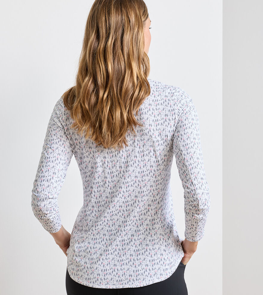 Shadebreak Poppies In Play Lightweight Sun Shirt image number 3