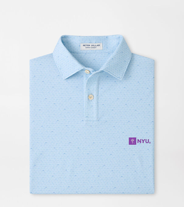 New York University On The Ball Youth Performance Jersey Polo