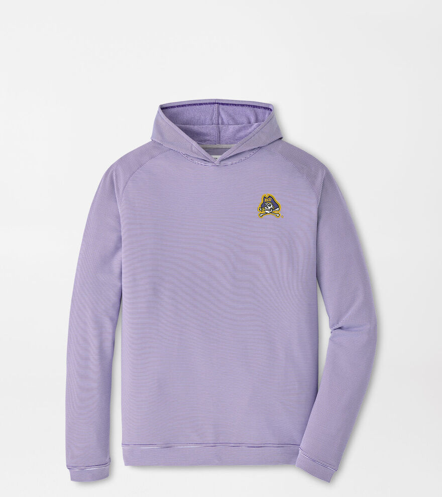 East Carolina University Pine Sugar Stripe Performance Hoodie image number 1