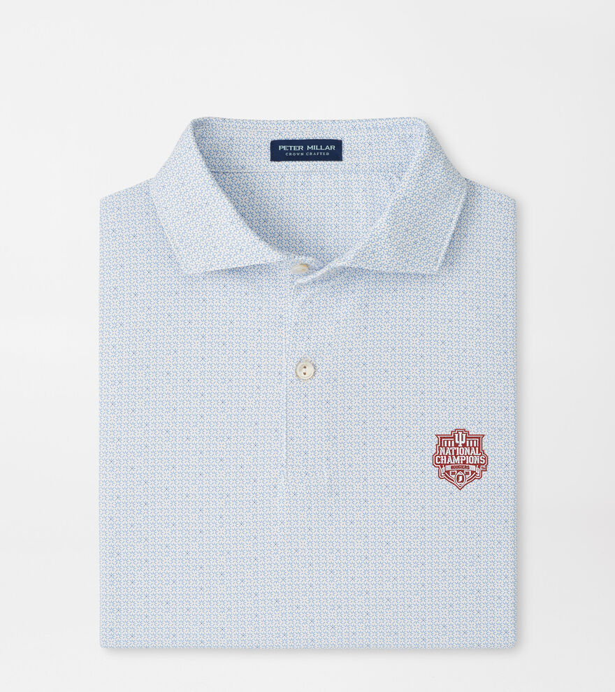 Indiana National Champions Alder Performance Jersey Polo image number 1