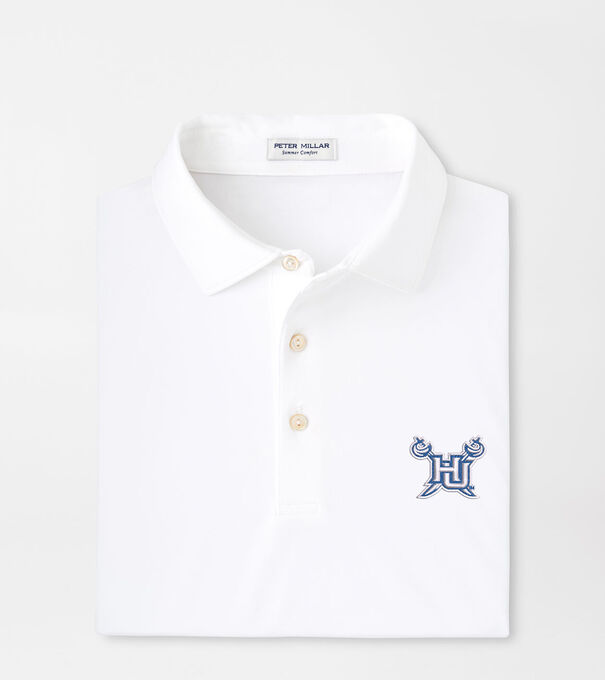 Hampton University Solid Performance Jersey Polo