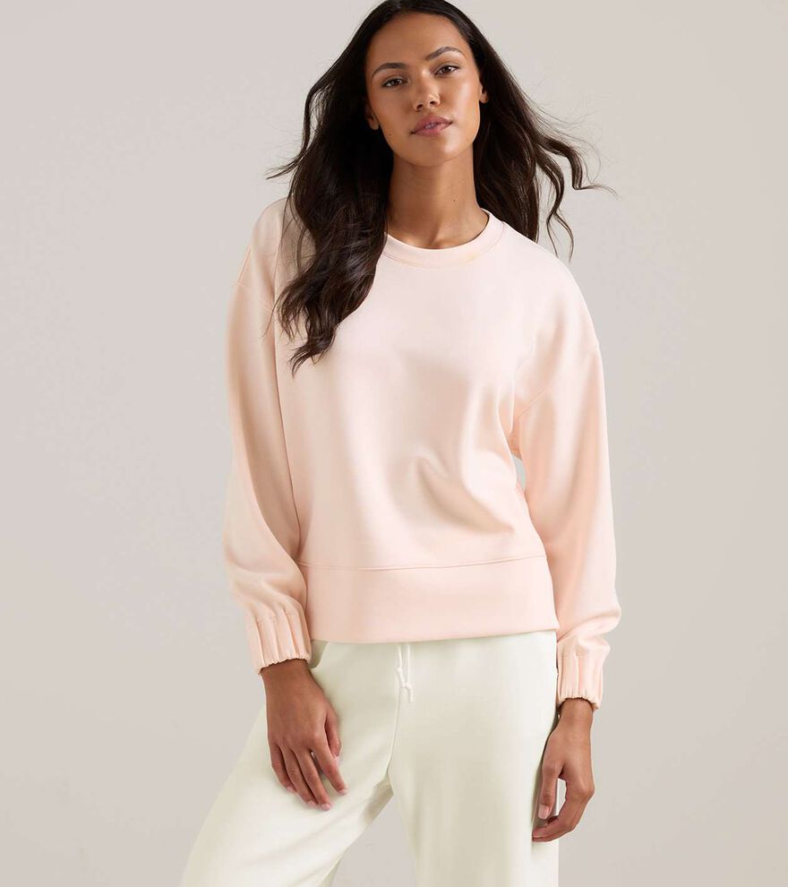 Flora Knit M&eacute;lange Crewneck - Alternate Image 1