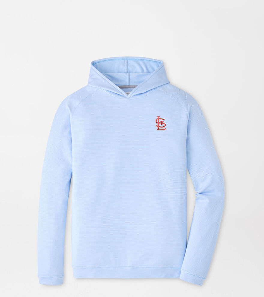 St. Louis Cardinals Pine Sugar Stripe Performance Hoodie image number 1