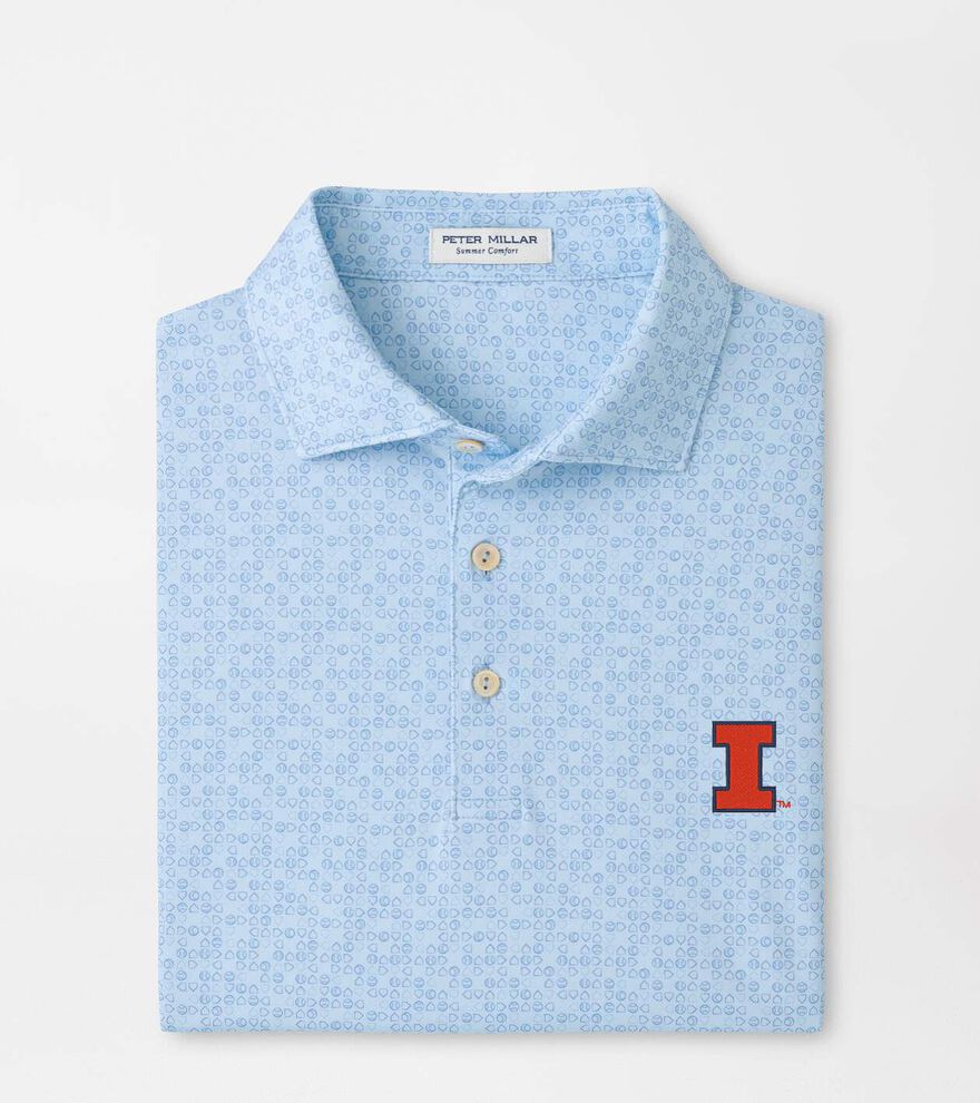 Illinois Bases Loaded Performance Jersey Polo