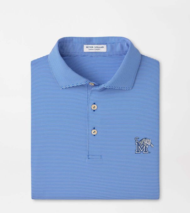 Memphis Jubilee Stripe Performance Polo