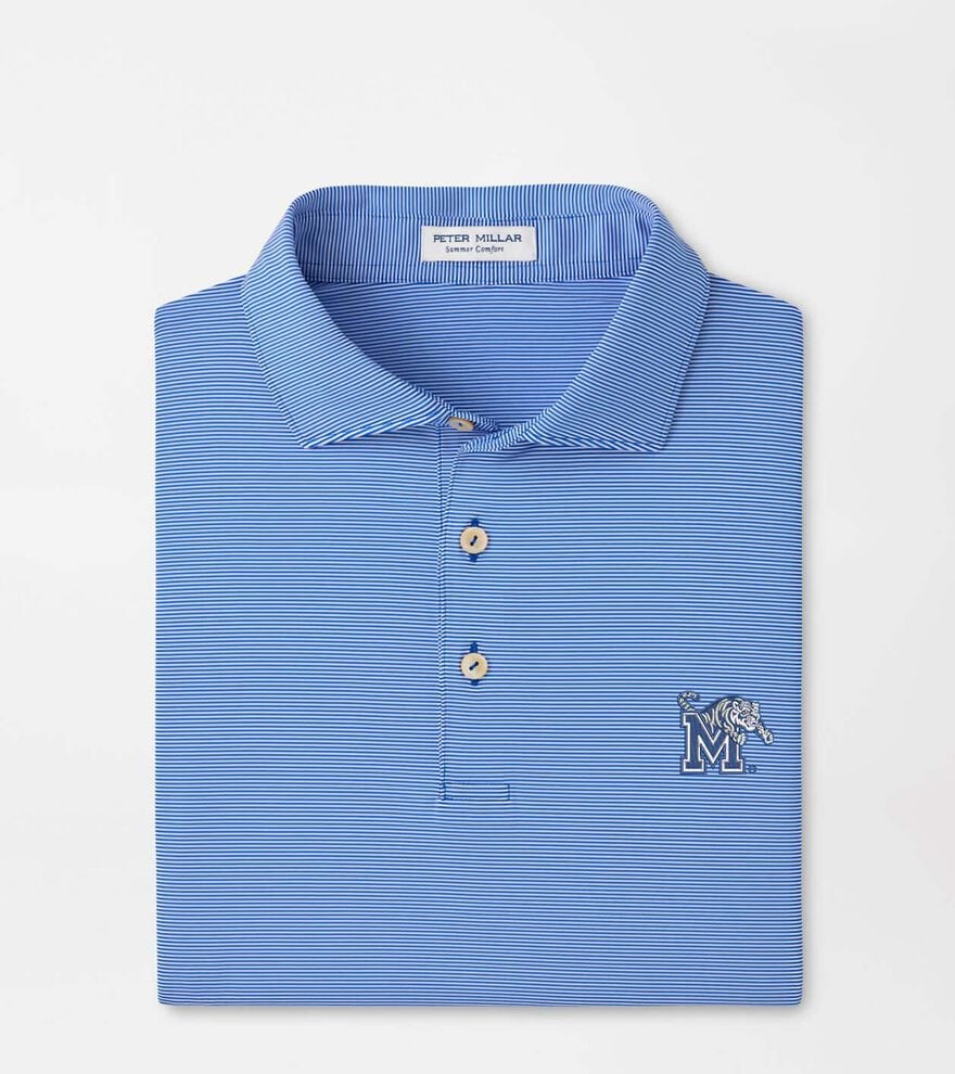 Memphis Jubilee Stripe Performance Polo