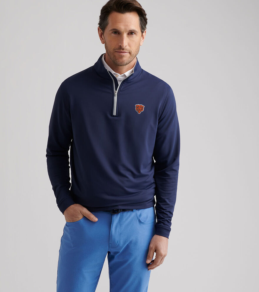 Chicago Bears Perth Performance Quarter-Zip image number 2