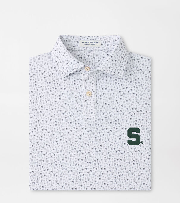 Michigan State Buzzer Beater Youth Performance Jersey Polo