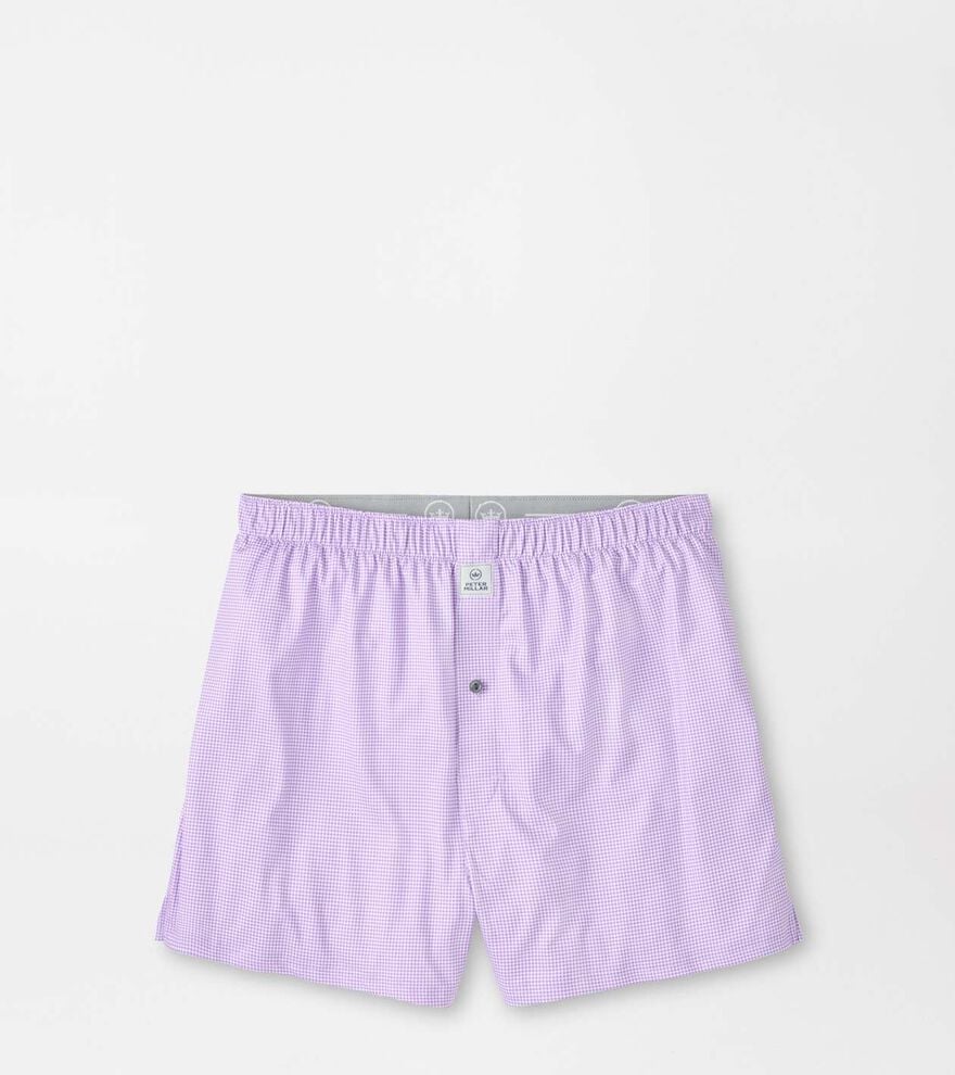 Gingham Performance Boxer Short image number 1