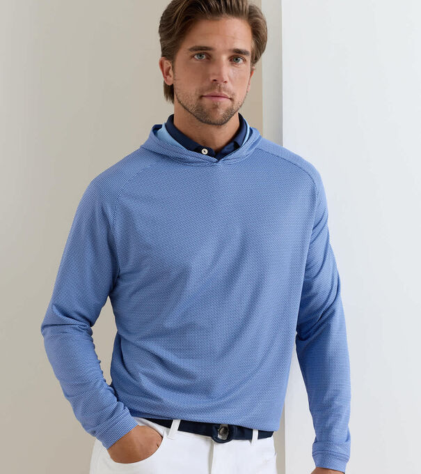 Pine Houndstooth Performance Hoodie - Alternate Image 1