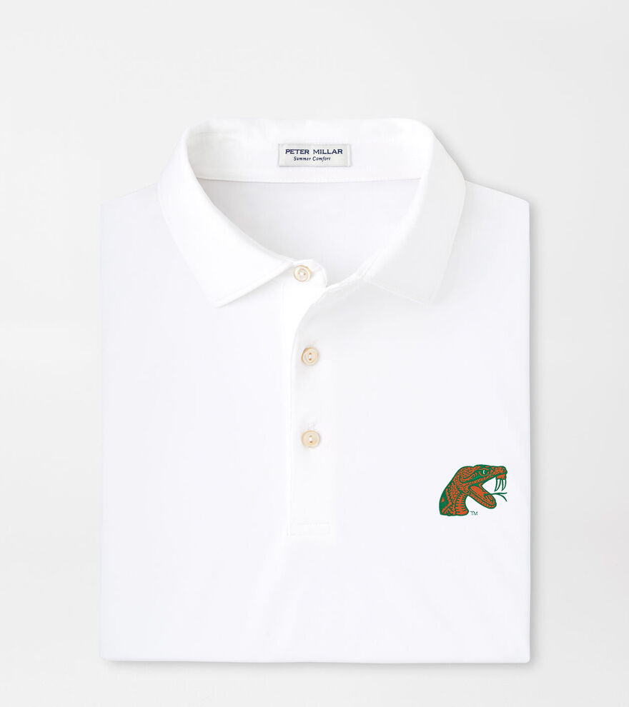 Florida A&M Solid Performance Jersey Polo image number 1