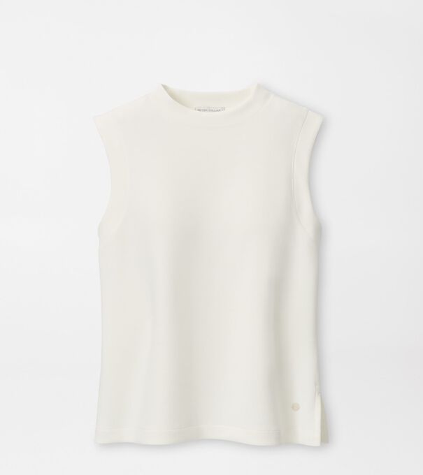 Flora Knit Mock Neck Tank
