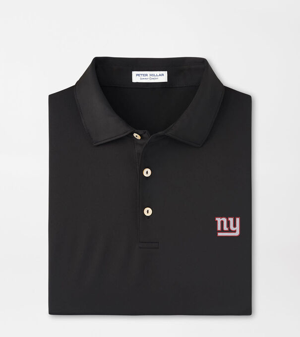 New York Giants Solid Performance Jersey Polo